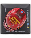 カルロス･サインツ 2024年 アブダビGP フェラーリ ヘルメット by ルックスマート 1/5スケール