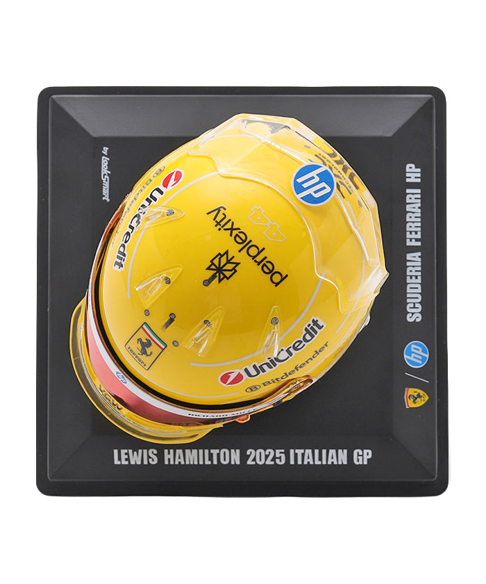 ルイス・ハミルトン 2025年 イタリアGP フェラーリ ヘルメット by
