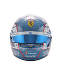 シャルル･ルクレール 2025年 シンガポールGP フェラーリ ヘルメット by ルックスマート 1/5スケール