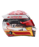 シャルル･ルクレール 2024年 日本GP ジュール･ビアンキ トリビュート フェラーリ ヘルメット by ルックスマート 1/5スケール