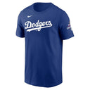 [MLB] ロサンゼルス·ドジャース 大谷翔平 ネーム＆ナンバー Tシャツ ワールドシリーズ優勝バッジ付き