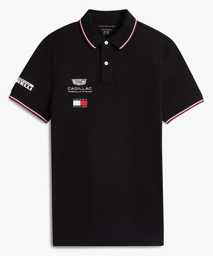 キャデラック F1 チーム ポロシャツ ブラック 2026 – EURO SPORTS キャデラック F1 チーム ポロシャツ ブラック 2026 – EURO SPORTS
