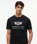 キャデラック F1 チーム ロゴ Tシャツ ブラック 2026