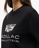 キャデラック F1 チーム ロゴ Tシャツ ブラック 2026