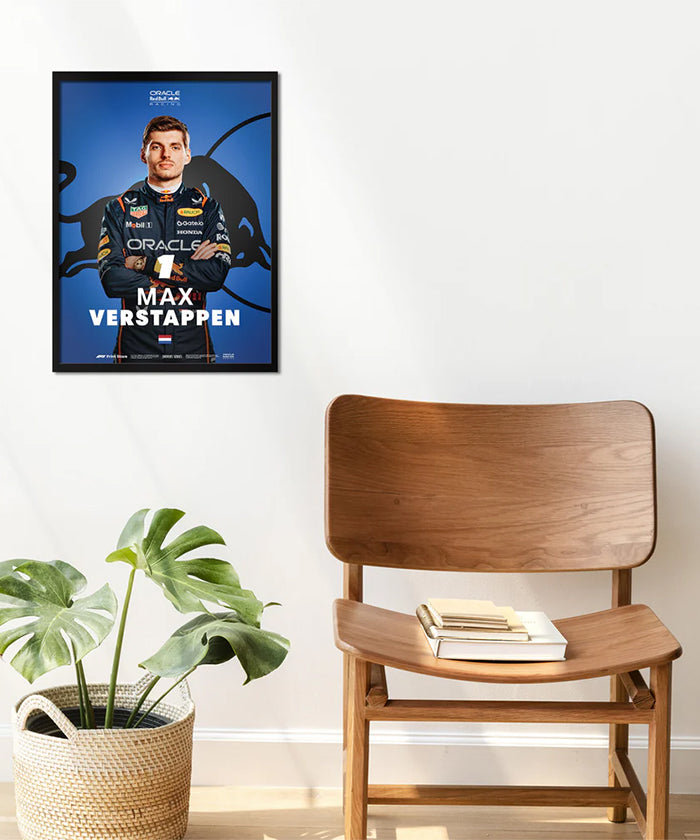 マックス・フェルスタッペン オラクルレッドブルレーシング ポスター