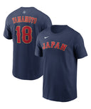 WBC JAPAN／山本 由伸 No.18 ネーム&ナンバー Tシャツ