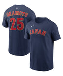 WBC JAPAN／岡本和真 No.25 ネーム&ナンバー Tシャツ