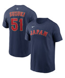 WBC JAPAN／鈴木 誠也 No.51 ネーム&ナンバー Tシャツ