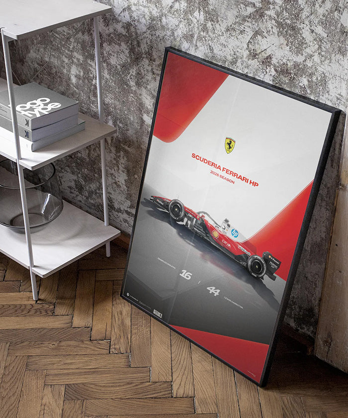 スクーデリア フェラーリ HP SF-26 2026年 オフィシャル ポスター