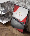 スクーデリア フェラーリ HP SF-26 2026年 オフィシャル ポスター 50x70cm 額装済み