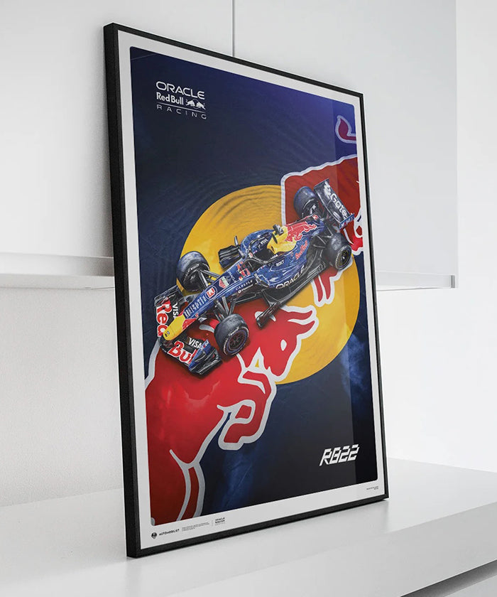 オラクル レッドブルレーシング RB22 2026年 オフィシャル ポスター
