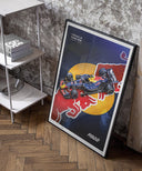 オラクル レッドブルレーシング RB22 2026年 オフィシャル ポスター 50x70cm 額装済み