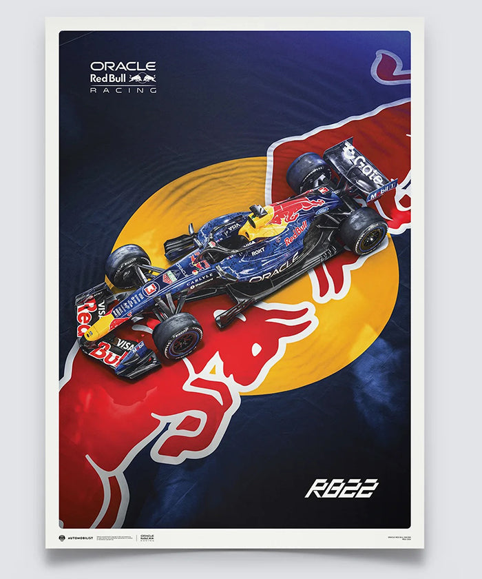 オラクル レッドブルレーシング RB22 2026年 オフィシャル ポスター