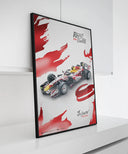 Visa Cash App RB F1チーム ポスター 2026年 鈴鹿 スペシャルリバリー 50x70cm　額装済み