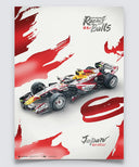 Visa Cash App RB F1チーム ポスター 2026年 鈴鹿 スペシャルリバリー 50x70cm　額装済み