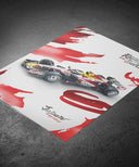 Visa Cash App RB F1チーム ポスター 2026年 鈴鹿 スペシャルリバリー 50x70cm　額装済み