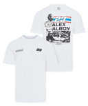 アレクサンダー・アルボン ウィリアムズ レーシング チーム Tシャツ