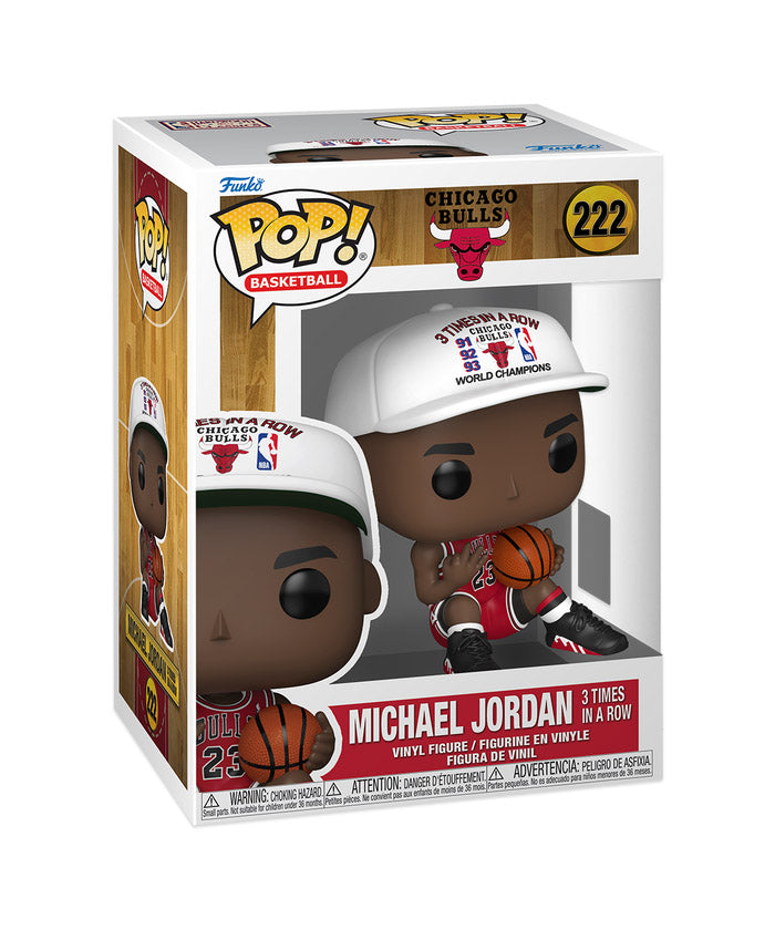 NBA シカゴ·ブルズ／マイケル·ジョーダン 3 Times in a Row Funko POP
