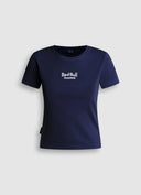 レッドブル レーシング PEPE JEANS RIBBED LOGO EMBROIDERED Tシャツ ネイビー