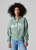 レッドブル レーシング PEPE JEANS リラックス ジップ フーディー グリーン