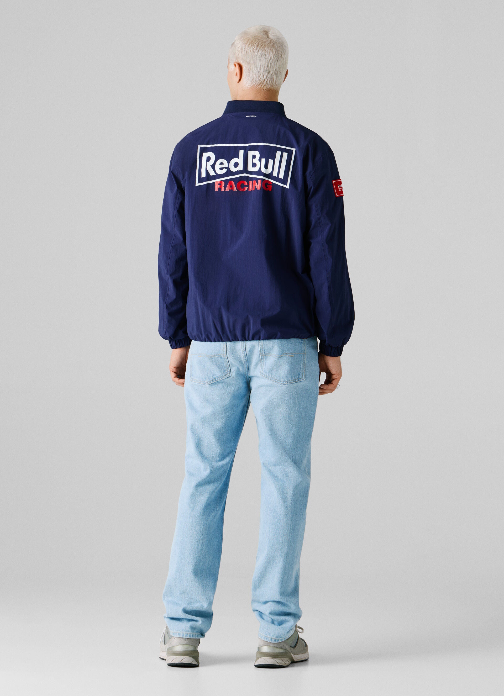 レッドブル レーシング PEPE JEANS バックプリント ボンバージャケット