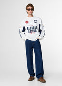 レッドブル レーシング PEPE JEANS  ロングスリーブ Tシャツ WH