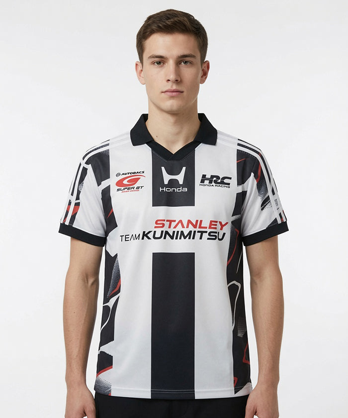 HRC Honda RACING × SuperGT コラボ Tシャツ TEAM KUNIMITSU No.100