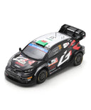 トヨタ GR ヤリス ラリー1 ハイブリッド TOYOTA GAZOO RACING WRT NO.33  エルフィン・エバンス / スコット・マーティン 2024年 ラリー ジャパン 優勝 by スパーク 1/43スケール