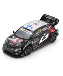 スパーク 1/43スケール トヨタ GR ヤリス ラリー1 ハイブリッド TOYOTA GAZOO Racing WRT 69号車 カッレ・ロバンペラ / ヨンネ・ハルットゥネン 2025年 WRC モンテカルロラリー 4位入賞 /TGR_WRC