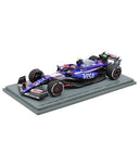 VISA CASH APP RACING BULLS VCARB01 角田裕毅 2024年 サウジアラビアGP by スパーク 1/43スケール