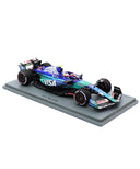 Visa Cash App Racing Bulls VCARB01 #22 角田裕毅 2024 ラスベガスGP 9位入賞 by スパーク 1/43スケール