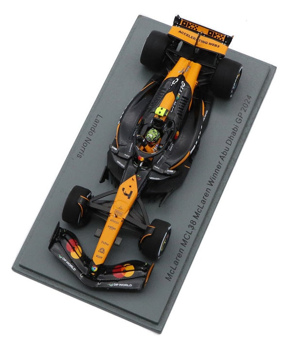 マクラーレン F1チーム MCL38 ランド・ノリス 2024年 アブダビGP 優勝