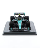 メルセデスAMG ペトロナス F1 W15 Eパフォーマンス ルイス・ハミルトン 2024年 シンガポールGP 6位入賞 by スパーク 1/43スケール