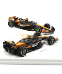 マクラーレン F1チーム MCL38 ノリス＆ピアストリ 2024年 コンストラクターチャンピオン セット by スパーク 1/43スケール