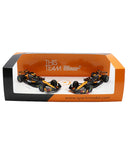 マクラーレン F1チーム MCL38 ノリス＆ピアストリ 2024年 コンストラクターチャンピオン セット by スパーク 1/43スケール