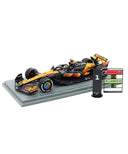 マクラーレン F1 チーム MCL39 オスカー・ピアストリ 2025年 中国GP 優勝 ピットボード付き by スパーク 1/43スケール