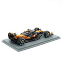マクラーレン F1チーム MCL39 オスカー・ピアストリ 2025年 中国GP 優勝 ピットボード付き by スパーク 1/43スケール