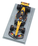 マクラーレン F1チーム MCL39 オスカー・ピアストリ 2025年 中国GP 優勝 ピットボード付き by スパーク 1/43スケール