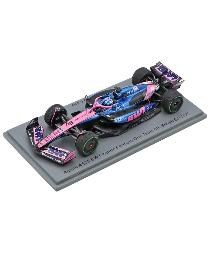 Alpine A525 BWT ミニカー 日本GP ピエールガスリー BWT アルピーヌ F1チーム A525 ピエール・ガスリー 2025年 イギリスGP