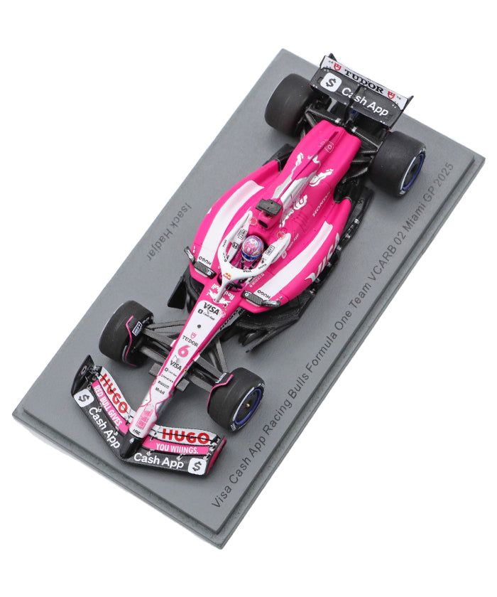 VISA CASH APP RACING BULLS VCARB02 アイザック・ハジャー 2025年