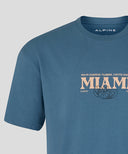 BWT アルピーヌ F1 チーム マイアミGP グラフィック Tシャツ BL