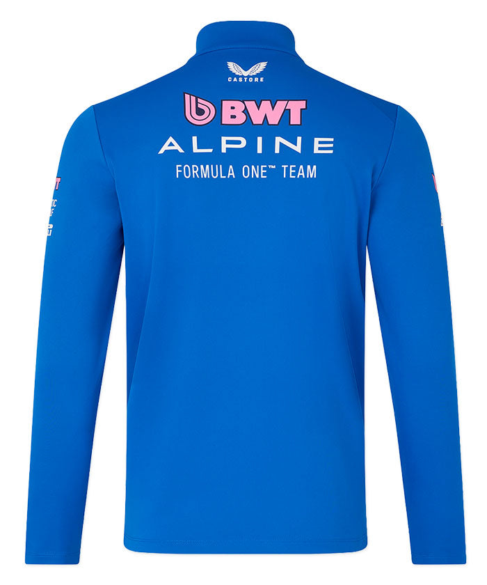 BWT アルピーヌ F1 チーム レプリカ クォータージップ ミッドレイヤー
