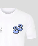 角田裕毅 オラクル レッドブル レーシング YUKI WAVE グラフィック Tシャツ ホワイト