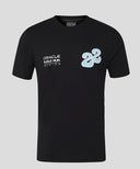 角田裕毅 オラクル レッドブル レーシング YT WAVE グラフィック Tシャツ ブラック