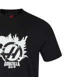 TGR ハース F1チーム x ゴジラ Godzilla Tシャツ BK