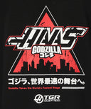 TGR ハース F1チーム x ゴジラ Godzilla フーディー BK