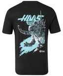 TGR ハース F1 チーム x ゴジラ Godzilla -0.0 プリントTシャツ
