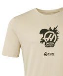 TGR ハース F1 チーム x ゴジラ Godzilla -0.0 オリバー･ベアマン Tシャツ