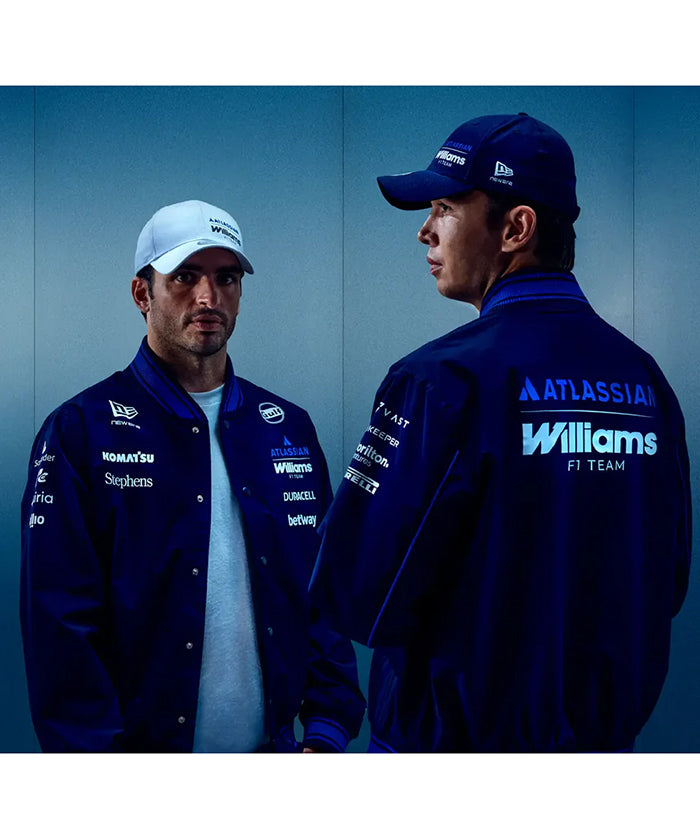 アトラシアン ウィリアムズ F1 チーム NewEra VARSITY ジャケット 2026