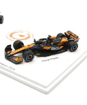 マクラーレン F1チーム MCL38 ランド・ノリス ＆ オスカー・ピアストリ 2024年 コンストラクターズチャンピオン セット by スパーク 1/64スケール